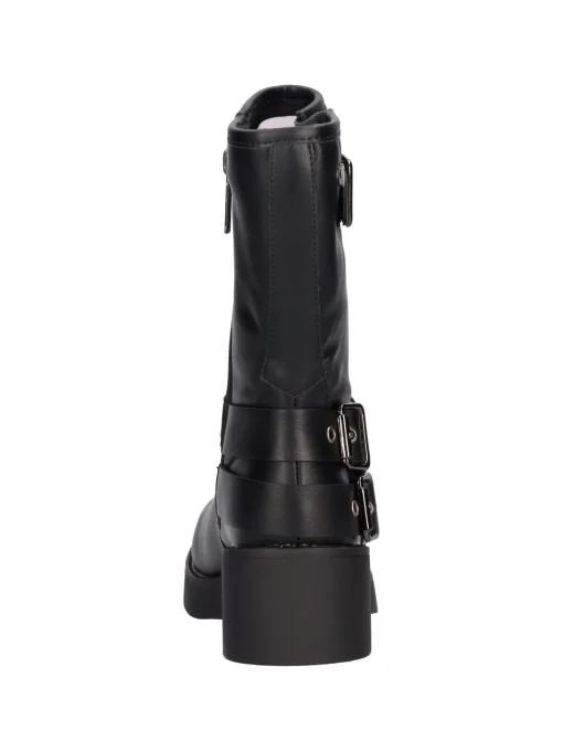 Stivale con tacco largo Refresh Vegan da donna nero
