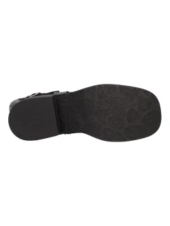 Stivale con tacco largo Refresh Vegan da donna nero