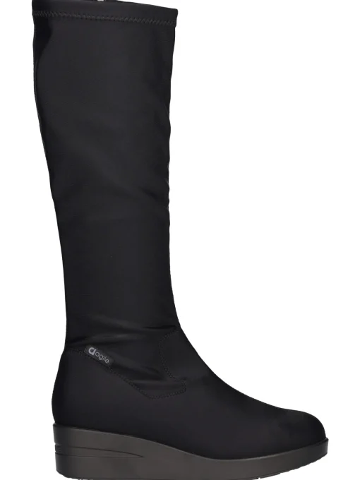 Stivale con zeppa Agile da donna nero
