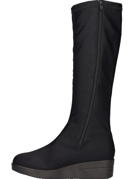 Stivale con zeppa Agile da donna nero