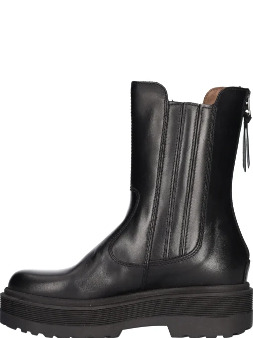 Stivale corto con platform Nero Giardini da donna nero