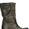 Stivale corto Studio 76 da donna verde