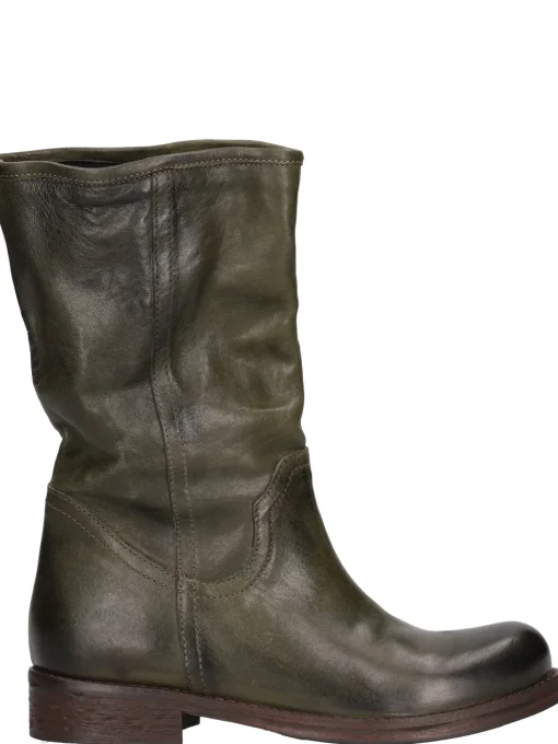 Stivale corto Studio 76 da donna verde