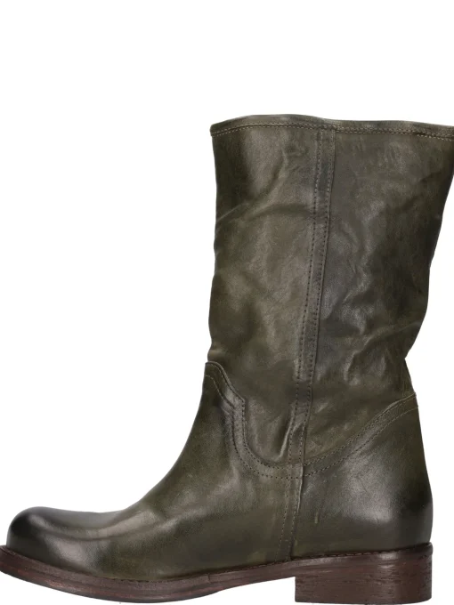 Stivale corto Studio 76 da donna verde