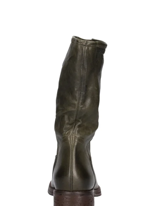 Stivale corto Studio 76 da donna verde