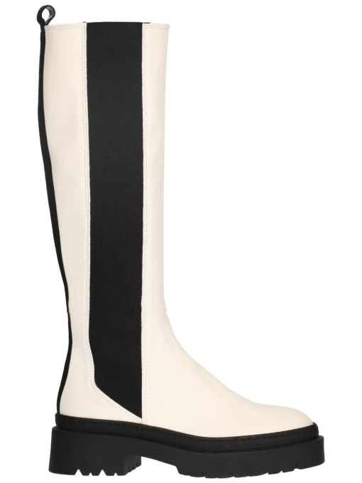 Stivale Liviana da donna avorio