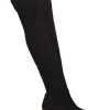 Stivale lungo con tacco largo Uma Parker da donna nero