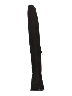 Stivale lungo con tacco largo Uma Parker da donna nero