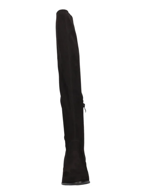 Stivale lungo con tacco largo Uma Parker da donna nero