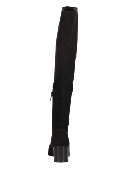Stivale lungo con tacco largo Uma Parker da donna nero