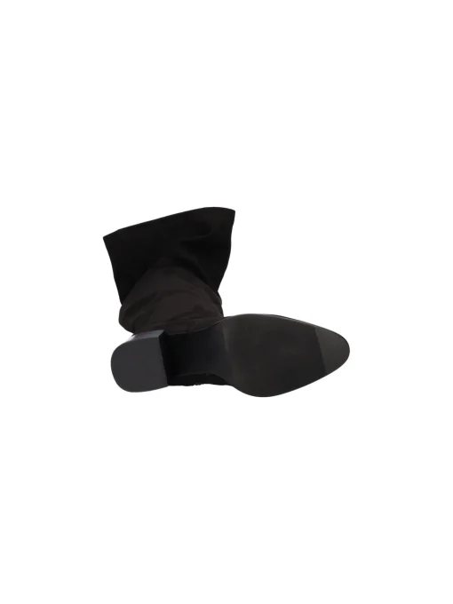 Stivale lungo con tacco largo Uma Parker da donna nero