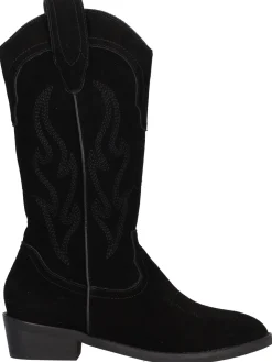 Stivale tacco basso Alma Blue da donna nero