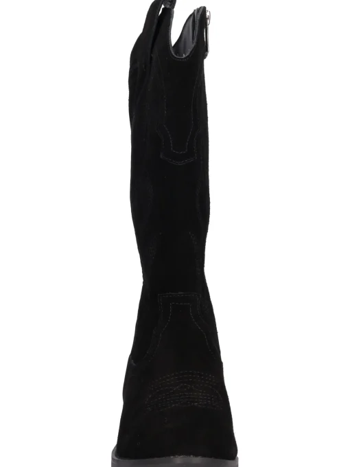 Stivale tacco basso Alma Blue da donna nero