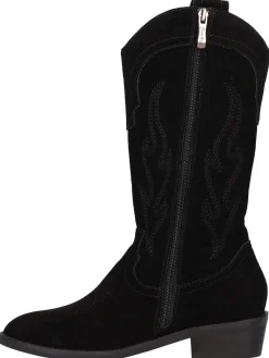 Stivale tacco basso Alma Blue da donna nero