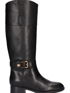 Stivale tacco basso Geox Felicity da donna nero