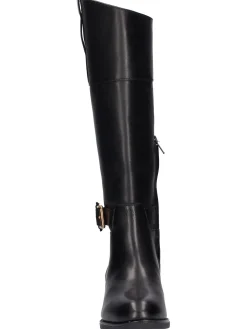 Stivale tacco basso Geox Felicity da donna nero