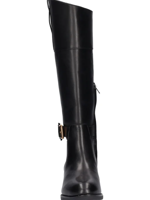 Stivale tacco basso Geox Felicity da donna nero