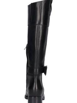 Stivale tacco basso Geox Felicity da donna nero