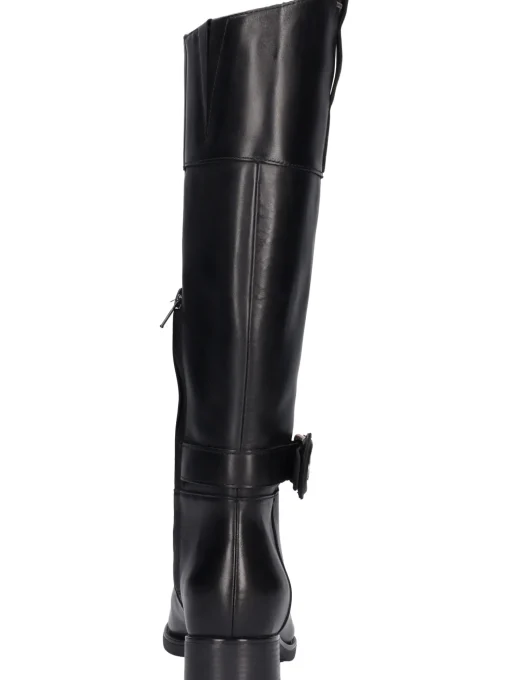 Stivale tacco basso Geox Felicity da donna nero