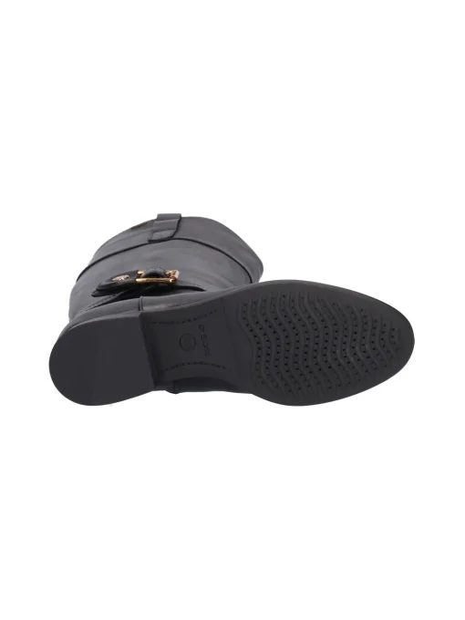 Stivale tacco basso Geox Felicity da donna nero