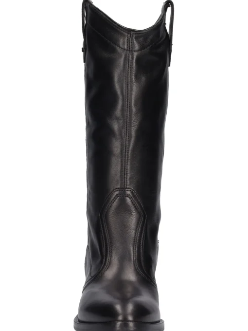 Stivale tacco basso Nero Giardini da donna nero