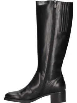 Stivale tacco basso Nero Giardini da donna nero