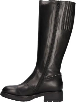 Stivale tacco basso Nero Giardini da donna nero