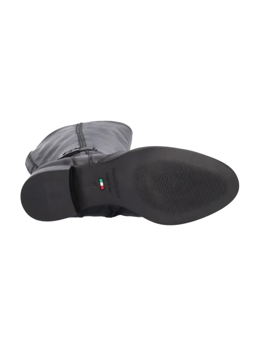 Stivale tacco basso Nero Giardini da donna nero