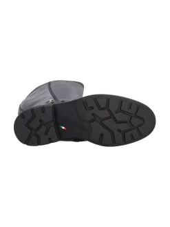 Stivale tacco basso Nero Giardini da donna nero