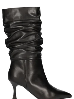 Stivale tacco fino Nero Giardini da donna nero