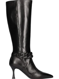 Stivale tacco fino Nero Giardini da donna nero