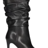 Stivale tacco fino Nero Giardini da donna nero