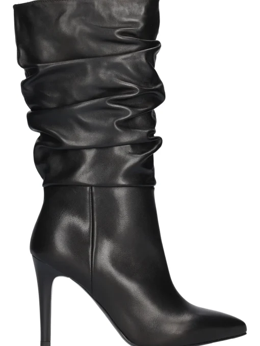 Stivale tacco fino Nero Giardini da donna nero