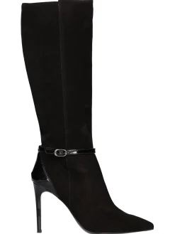 Stivale tacco fino Nero Giardini da donna nero