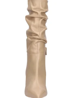 Stivale tacco fino Nero Giardini da donna beige