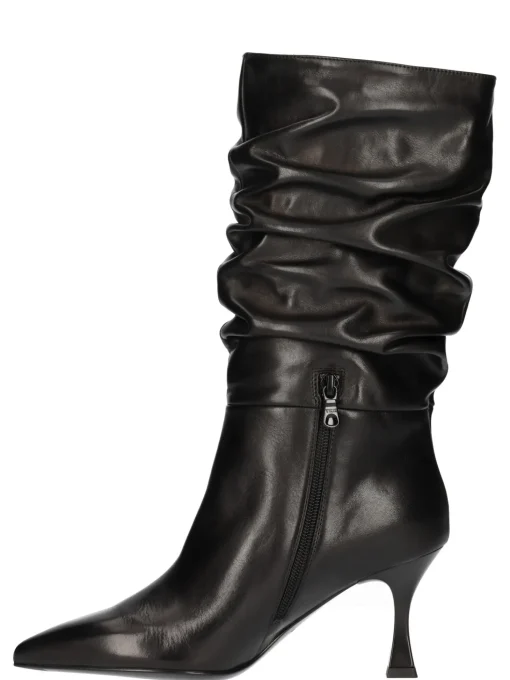 Stivale tacco fino Nero Giardini da donna nero