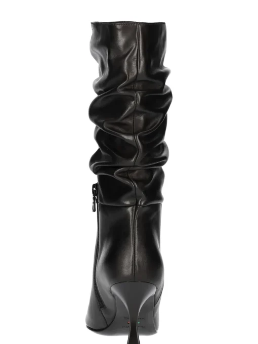Stivale tacco fino Nero Giardini da donna nero