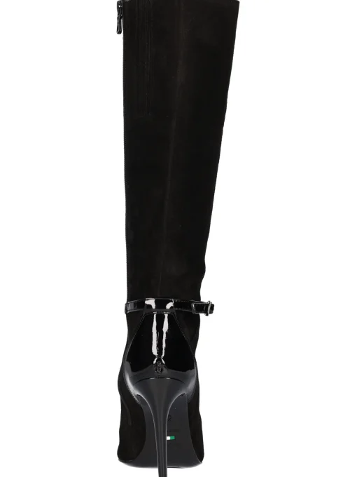 Stivale tacco fino Nero Giardini da donna nero