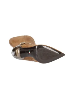 Stivale tacco fino Nero Giardini da donna cuoio