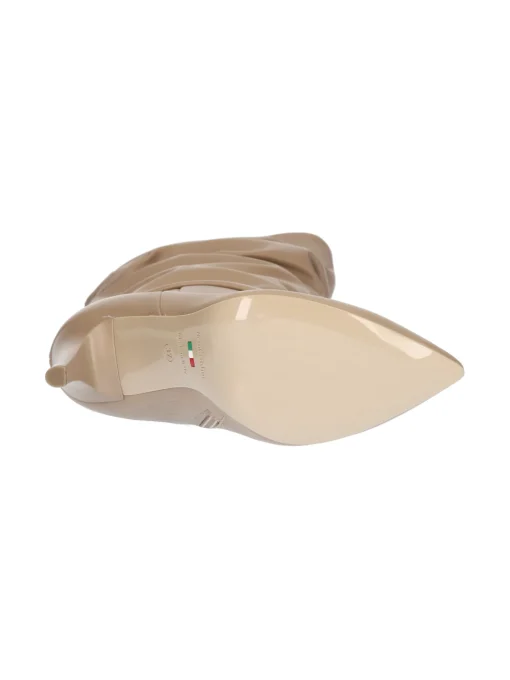 Stivale tacco fino Nero Giardini da donna beige