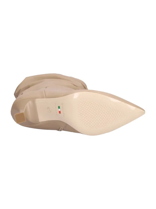Stivale tacco fino Nero Giardini da donna beige