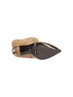 Stivale tacco fino Nero Giardini da donna cuoio