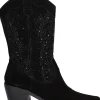Stivale tacco largo Alma Blue da donna nero