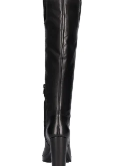 Stivale tacco largo Geox Walk Pleasure da donna nero