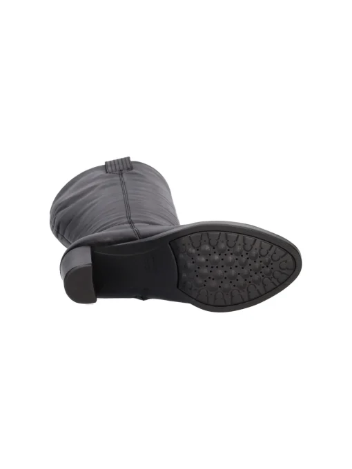 Stivale tacco largo Geox Walk Pleasure da donna nero