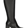 Stivale tacco largo Keys da donna nero