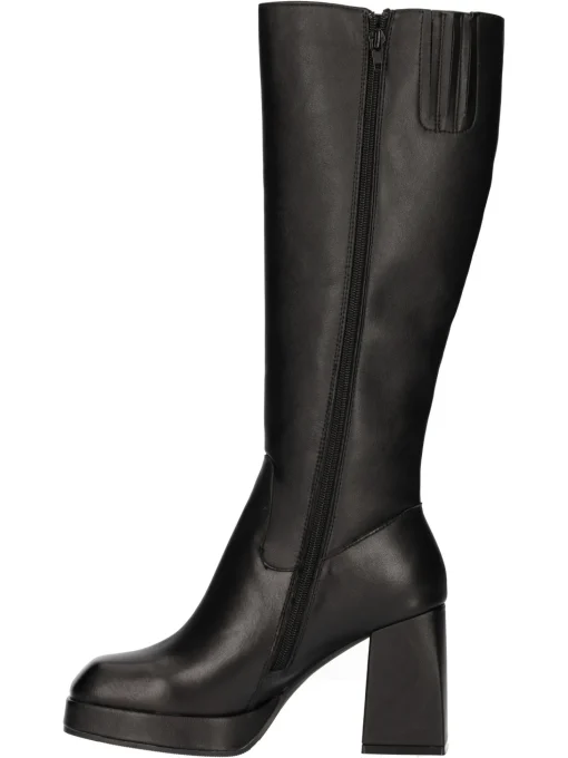 Stivale tacco largo Keys da donna nero