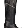 Stivale tacco largo Liviana da donna nero