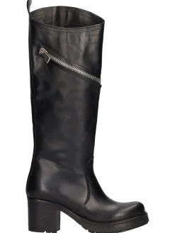 Stivale tacco largo Liviana da donna nero