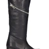 Stivale tacco largo Liviana da donna blu